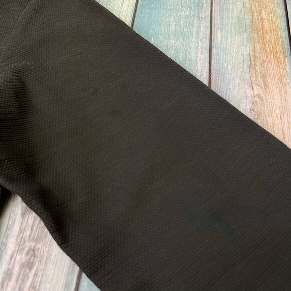 Eileen Fisher Zip Up Jacket Large Grey Cotton Light Weight - Picture 3 of 6